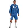 imageUnder Armour Mens Rival Fleece Big Logo HoodieVictory Blue 474Team Orange