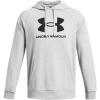 imageUnder Armour Mens Rival Fleece Logo Hoodie011 Mod Gray Light Heather   Black
