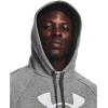 imageUnder Armour Mens Rival Fleece Logo Hoodie025 Castlerock Light Heather   White