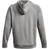 imageUnder Armour Mens Rival Fleece Logo Hoodie025 Castlerock Light Heather   White