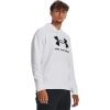 imageUnder Armour Mens Rival Fleece Logo Hoodie100 White   Black