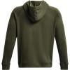 imageUnder Armour Mens Rival Fleece Logo Hoodie390 Marine Od Green   White