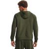 imageUnder Armour Mens Rival Fleece Logo Hoodie390 Marine Od Green   White