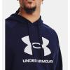 imageUnder Armour Mens Rival Fleece Logo Hoodie400 Royal   White