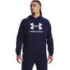 imageUnder Armour Mens Rival Fleece Logo Hoodie410 Midnight Navy   White