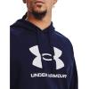 imageUnder Armour Mens Rival Fleece Logo Hoodie410 Midnight Navy   White