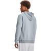 imageUnder Armour Mens Rival Fleece Logo Hoodie465 Harbor Blue   White