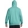imageUnder Armour Mens Rival Fleece Logo Hoodie482 Radial Turquoise   Circuit Teal