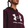 imageUnder Armour Mens Rival Fleece Logo Hoodie600 Dark Maroon   White