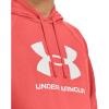 imageUnder Armour Mens Rival Fleece Logo Hoodie690 Venom Red   White