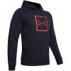 imageUnder Armour Mens Rival Fleece Logo HoodieBlack 002Graphite