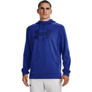 imageUnder Armour Mens Big Logo Armourfleece Hoodie400 Royal  Royal  Black