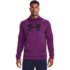 imageUnder Armour Mens Big Logo Armourfleece Hoodie514 Rivalry  Rivalry  Black