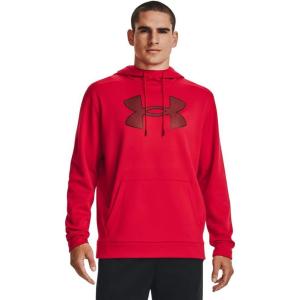 imageUnder Armour Mens Big Logo Armourfleece Hoodie600 Red  Red  Black
