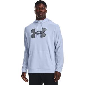 imageUnder Armour Mens Big Logo Armourfleece Hoodie706 Oxford Blue  Oxford Blue  Black
