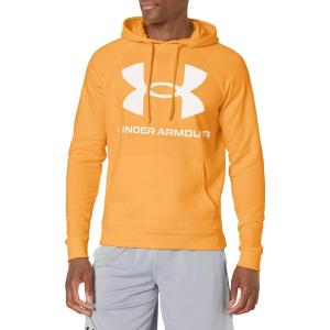 imageUnder Armour Mens Rival Fleece Big Logo Hoodie782 Rise   Onyx White