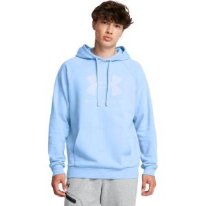 imageUnder Armour Mens Rival Fleece Logo Hoodie466 Horizon Blue   Horizon Blue