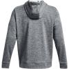 imageUnder Armour Mens Armourfleece Twist Hoodie012 Pitch Gray   Black