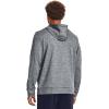 imageUnder Armour Mens Armourfleece Twist Hoodie012 Pitch Gray   Black