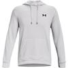 imageUnder Armour Mens Armourfleece Twist Hoodie014 Halo Gray   Black