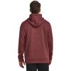 imageUnder Armour Mens Armourfleece Twist Hoodie600 Dark Maroon   Black