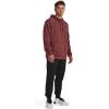 imageUnder Armour Mens Armourfleece Twist Hoodie600 Dark Maroon   Black