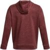 imageUnder Armour Mens Armourfleece Twist Hoodie600 Dark Maroon   Black