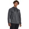 imageUnder Armour Mens Fleece Big Logo Hoodie012 Pitch Gray   Black