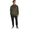 imageUnder Armour Mens Fleece Big Logo Hoodie390 Marine Od Green   Black