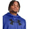 imageUnder Armour Mens Fleece Big Logo Hoodie400 Team Royal   Black