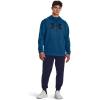 imageUnder Armour Mens Fleece Big Logo Hoodie426 Varsity Blue   Black