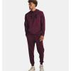 imageUnder Armour Mens Fleece Big Logo Hoodie600 Dark Maroon   Black