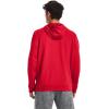 imageUnder Armour Mens Fleece Big Logo Hoodie601 Red   Black