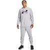 imageUnder Armour Mens Fleece Big Logo HoodieHalo Gray 014Twilight Purple