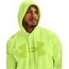 imageUnder Armour Mens Fleece Big Logo HoodieLime Fizz 291Green Citrine