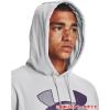 imageUnder Armour Mens Fleece Big Logo HoodieRed 600Black