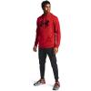 imageUnder Armour Mens Fleece Big Logo HoodieRed 600Black