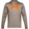imageUnder Armour Mens Fleece Big Logo HoodieHighland Buff 200Vibe Orange