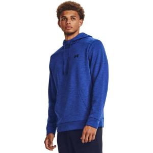 imageUnder Armour Mens Armourfleece Twist Hoodie400 Team Royal   Black