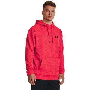 imageUnder Armour Mens Armourfleece Twist Hoodie601 Red   Black