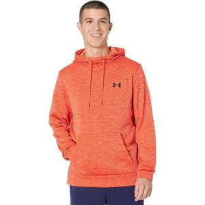 imageUnder Armour Mens Armourfleece Twist Hoodie829 Papaya   Black