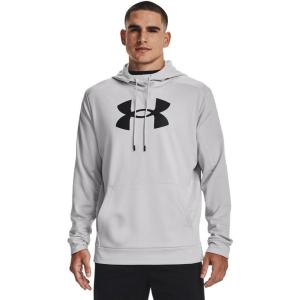 imageUnder Armour Mens Fleece Big Logo Hoodie014 Halo Gray   Black