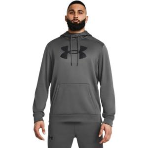 imageUnder Armour Mens Fleece Big Logo Hoodie025 Castlerock   Black