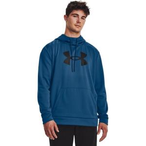 imageUnder Armour Mens Fleece Big Logo Hoodie426 Varsity Blue   Black