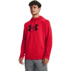 imageUnder Armour Mens Fleece Big Logo Hoodie601 Red   Black