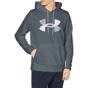 imageUnder Armour Mens Fleece Big Logo HoodiePitch Gray 012Halo Gray