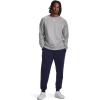 imageUnder Armour Mens Rival Fleece Crew025 Castlerock Light Heather   White