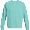 imageUnder Armour Mens Rival Fleece Crew482 Radial Turquoise   White