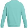 imageUnder Armour Mens Rival Fleece Crew482 Radial Turquoise   White