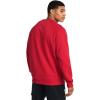 imageUnder Armour Mens Rival Fleece Crew601 Red   White